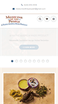 Mobile Screenshot of medicineofthepeople.net